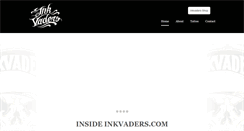 Desktop Screenshot of inkvaders.com