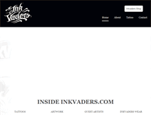 Tablet Screenshot of inkvaders.com